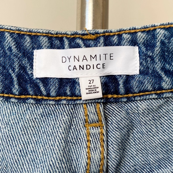Modern High-Waisted Light Wash Flared Bootcut Jeans by Dynamite, Size 27 - Picture 4 of 8